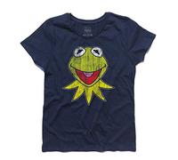 3stylershop Kermit the Frog Women's T-Shirt - The Muppet Show, blue, L