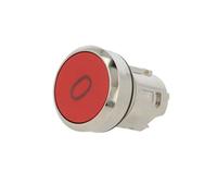 3SU1050-0AB20-0AD0 Switch: Pressure Rod.Pos: 1 22mm Red Bel: Missing IP67 Pos: 2