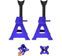 3T Portable Car Jack Kit - 2pcs Heavy Duty Steel Car Jack Hydraulic Kit - Stable Storage Case - 4000lbs Capacity - Easy to Use and Ideal for Lifting Cars, Light Commercial Vehicles