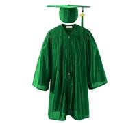 3T Summer Clothes Boy Color Children's Bachelor's Dress for Kindergarten Primary and Secondary School Students to Wear Doctor's At Graduation 3T Summer Clothes Boy (Dark Green, 10-12 Years)