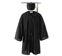 3T Summer Clothes Boy Color Children's Bachelor's Dress for Kindergarten Primary and Secondary School Students to Wear Doctor's At Graduation 3T Summer Clothes Boy (2-3 Years) Black