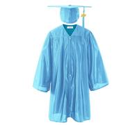 3T Summer Clothes Boy Color Children's Bachelor's Dress for Kindergarten Primary and Secondary School Students to Wear Doctor's At Graduation 3T Summer Clothes Boy (Sky Blue, 2-3 Years)