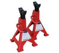 3T TON AXLE STAND TONNE RATCHET ACTION FIXED STANDS PAIR WARRANTY CT0965