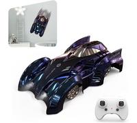 3T6B 360° Rotatable Wall Climbing RC Car, LED Light Drift Stunt Remote Control Car, Zero Gravity Kids Toy Gift for Boys & Girls