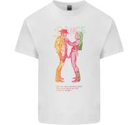 3TEES As Worn by Sid Vicious Naked Cowboys LGBT Mens Light Cotton T-Shirt White 4XL