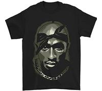 3TEES Hip Hop Rap Music Rapper Mens T-Shirt 100% Cotton Black M