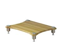 3Tier Speaker RackAV Equipment Cabinet & TV Stand for Home Theater Amplifiers Audio SystemsSturdy Modern Design Adjustable Shelves Perfect for Media Storage