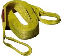 3Ton 1M-5M High Tensile Eye-eye Flat Webbing Sling Endless Industrial Lifting Polyester Fiber Strap Load Handling Sling(1M 2pcs)