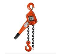 3TX1.5M Heavy Duty Lifting Lever Chain Hoist, Hand Manual Lever Block Crane Lifting Sling Material Road Vehicle