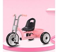 3UOOWWFA Tricycle Trike, Children's Tricycle, Baby 3-6 Years Old, Outdoor Three-Wheeled Trolley with Explosion-Proof and Inflatable Wheels (Colour: Green)