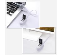 3usb Hub 3a Plastic Multi Port Extension Line for Data Transfer