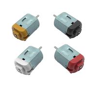 3V 0.3A 16000RPM Mini DC Motor Micro DC Motor for DIY Toys Hobbies Smart Car MOTOR 130 Small Motor Red/Yellow/Black/White(Yellow 16500)