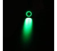 3V 5V 12V 24V 48V 220V LED Locking 16mm Oxidation Black Metal Push Button Switch Maintained Latching Push Button 1pcs(Green,48V)