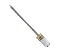 3V 6V 12V GA12-N30 gear motor DC micro electric gear reduction engine with long output shaft M4x100mm for DIY robot printer(15_3V)