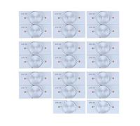 3V SMD Lamp Beads TV Repair Kit Fiberglass Board with Optical Lens Filter LED Replacement Parts High Brightness Backlight Strip Components for LCD Television Maintenance