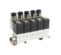 3V1-06 2/3 Normally Closed Pneumatic Solenoid Valve Combination Positive and Negative Pressure Universal Control Suction Cup(AC220V 6 in 6 Out,8 Combinations)