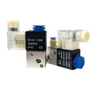 3V1-06/M5 Air Two-Position Two-Way Electronic Pneumatic Solenoid Valve 1Pcs(3V1-M5,AC220V)