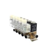 3V1-06 Solenoid Valve Vacuum Directional Valve Two Position Three-Way Series Valve Multi Position Combination Valve(AC220V 6mm Fittings,9F)