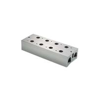 3V100 3V200 3V300 3V400 Solenoid Valve Manifold Vavle Plate Series Conflux Board(3V100,3)