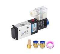 3V210-08 3 Way 2 Position 1/4" NO NC Pneumatic Solenoid Valve Air Directional Control DC12V DC24V AC110V AC220V(Only 3V210-08-NC,AC110V)