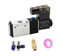 3V210-08 Pneumatic Solenoid Valve 3 Way 2 Position Air Directional Control DC12V DC24V AC110V AC220V(SL 6mm Adjust)