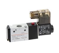 3V210-08 Pneumatic Solenoid Valve 3 Way 2 Position Air Directional Control Valve DC12V DC24V AC110V AC220V(DC24)