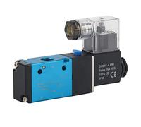 3V210-08 Solenoid Valve, 2 Position 5 Way PT1 / 4in, IP65 Waterproof, 1.2MPa Pressure Rating - Durable Copper Coil, High Sensitivity Pilot, Industrial Pneumatic Use (DC24V)