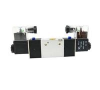3V220 G1/4 Solenoid Valve Two Way Three Position Pneumatic Single Double Coil Pneumatic Type(DC12V_5PCS)