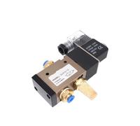 3V310-10 AC 110V 220V 380V DC 12V 24V Normally Closed Solenoid Valve Electromagnetic Reversing Valve for Pneumatic Components(3V310-10NC AC380V,with 10mm)