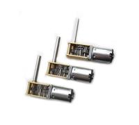 3V6V12V N20 Worm Gear Motor Self-locking Reversing Long Shaft 1Pcs(12v 16rpm)