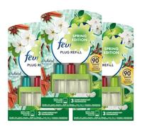 3Volution Air Freshener Plug in Refills Bundle - Orchard Paradise (Apple) Spring Edition (Pack of 3) with card design, Crisp and Refreshing Scent, Gift Idea, Long Lasting Fragrance
