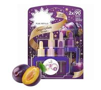 3volution Plug In Refill Bundle - Sugarplum Delight Pack of 2 x 20ml Plug in Air Freshener Diffuser Refills. Air Fresheners for Home with Topline Card. Scent Booster Room Spray Fragrance