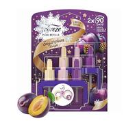 3volution Plug In Refill Bundle - Sugarplum Delight Pack of 2 x 20ml Plug in Air Freshener Diffuser Refills. Air Fresheners for Home with Topline Card. Scent Booster Room Spray Fragrance