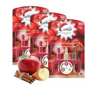 3Volution Plug in Refills Bundle - Pack of 3 Limited Edition Spiced Apple 3 Scents Refills, Air Fresheners for Home with Card. Festive Room Fragrance for Christmas Stocking Fillers. Odour Eliminator
