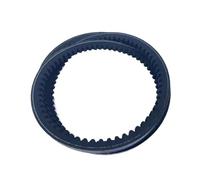 3VX Cogged V-Belt Drive Rubber Conveyor Belt, 10x8mm for Efficient Power Transmission 1pc(637mm)