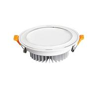 3W/7W/12W Indoor LED Anti-glare Round Waterproof Recessed Ceiling Light 3000K-6000K Living Room Ceiling Downlight, AC110-240V Home Commercial Non-dimmable Lighting Fixtures Fittings