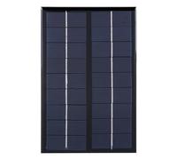 3W 9V Mini Polycrystalline Solar Panel High Efficiency Portable DIY Solar Charger for Home Lighting Science Projects Polycrystalline Silicon 125x195mm