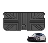 3W Boot Liner Fit for 2014-2024 Mini Hatch F56/Mini Cooper 3 Doors, All Weather Dog Friendly TPE Trunk Mars Custom Fit Mini Cooper & Hatch 3 Doors F56,Waterproof Easy Clean Heavy Duty Car Accessories
