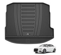 3W Boot Liner Fit for Audi A3 Fourth 8Y 2021-2024, All Weather Dod Friendly TPE Car Boot Mat, Waterproof anti-Slip easy to clean Heavy Duty Trunk Mat Audi A3 Accessories