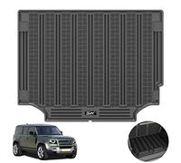 3W Boot Liner Fit for Land Rover Defender 110 2020-2024 L663 (Non 7 Seat),TPE All Weather Custom Boot Car Mat,Waterproof,anti-slip,easy to clean,Boot Liner Accessories