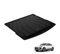 3W Boot Liner Fit for Porsche Macan 2014-2026, TPE All Weather Custom Fit Trunk Mat for Porsche Macan, Waterproof, Anti-Slip, Easy to Clean, Cargo Liner Accessories
