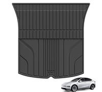 3W Boot Liner Fit For Tesla Model Y 2021-2024 2025 2026 Juniper, All Weather Dog Friendly Thorex™ Custom Fit New Model Y Juniper, Waterproof Non Slip Trunk Mats Easy Install Tesla Accessories