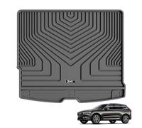 3W Boot Liner Fit for VOLVO XC60 2019-2026, All Weather TPE Dog Friendly 3D Scanning Premium MatsCustom Fit for VOLVO XC60 Waterproof Non-Slip Trunk Mats Easy to Install Car Accessories
