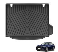 3W Car Boot Liner Tailored for BMW iX3 2021-2024 2025 G08/X3 G01 2024, All Weather TPE Heavy Duty Pet Dog Friendly Trunk Mats, Waterproof Anti-Slip Car Boot Cover Accesories