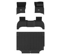 3W Car Floor Mats & Boot Liner Fit for Land Rover Defender 110 L663 2020-2024 2025 (Non 7 Seat), All Weather TPE Pet Dog Friendly Car Footmat, Waterproof Easy to Clean Car Accessory