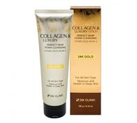 3W Clinic Collagen & Luxury Gold Perfect Whip Foam Cleansing Foam Cleansing 180 g