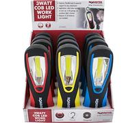 3W COB Mini Work Light CHIP ON Board Bright LED Hand Torch Magnetic Back & Hook