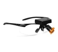 3W LED Cordless Headlamp with Optical Filter and 2 Rechargeable Batteries, Include Normal Glasses in One Set