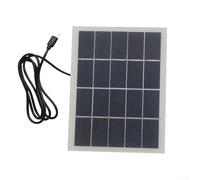 3W Portable Solar Charging Panel 5V Output for Garden Lights Mobile Devices Toys and Small Electronic Equipment