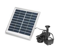 3W Solar Panel Powered Submersible Fountain Pump Water Pond Kit Garden Fish Tank